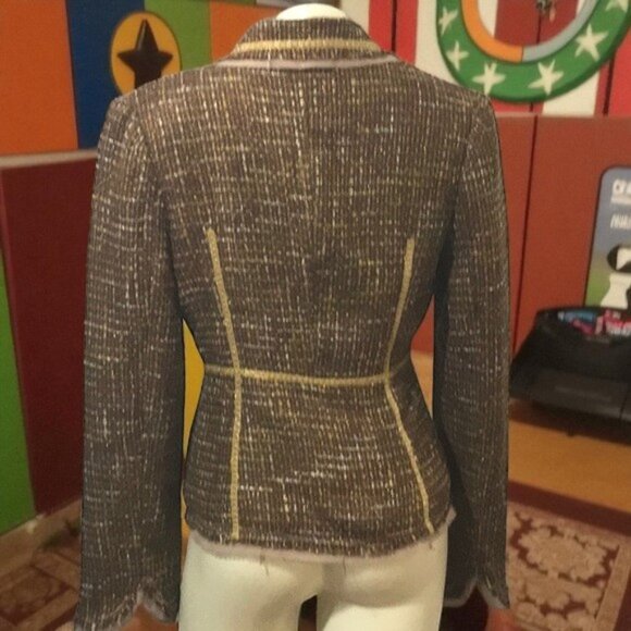 Vintage Cantata fitted jacket 1 button closure lined - Picture 2 of 15